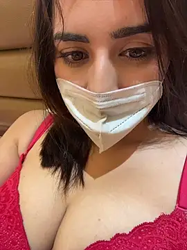 AngelPihu_India - Full Nude Show In Public With Mask
