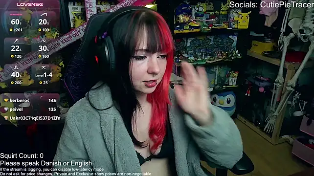 CutieTracer - LAST TIPPER GETS A NUDE IN DM🥰