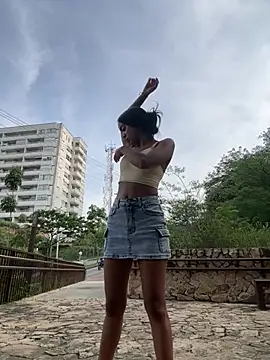 NAUGHTY_LITTLE_18 - REMOVING PANTIES IN THE PARK🤭😈