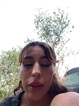 Katee_Jones - Finger my pussy whispering 🏕 a tent