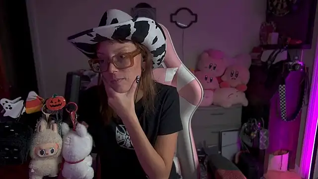 SpaceCowWhore - GAMING LUSH IN TAKE MY TOP OFF