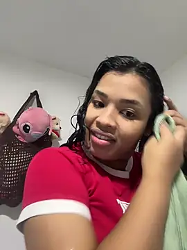 EbonyStars - Let's take a shower
