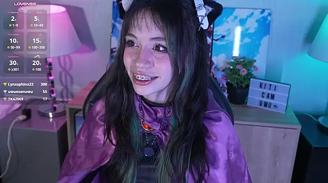 Kitticam - Feetjob + sipt cock 🥵💦 ╰(*°▽°*)╯