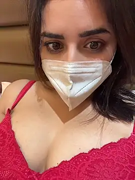 AngelPihu_India - Full Nude Show In Public With Mask
