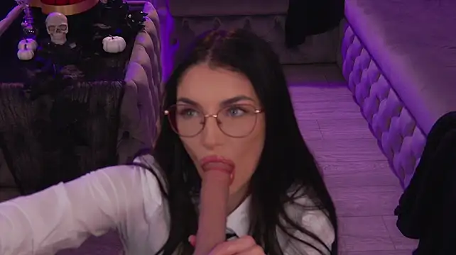 JessieLive - sloppy BJ