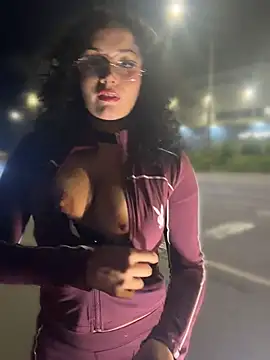 Electra_doll_ - Fuck dildo outside the car