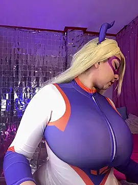 Andrea_Bloomix__ - Titfuck + Lick dildo