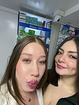 Roouse - passionate kiss in the pharmacy