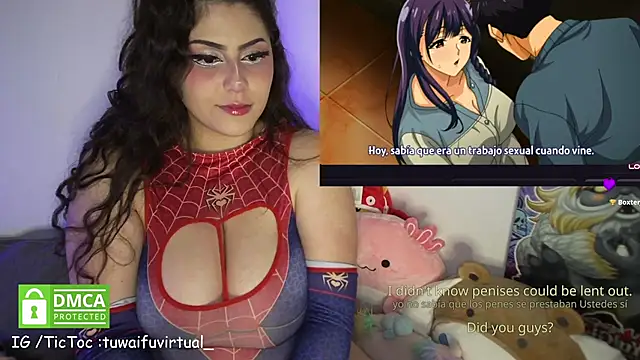 TuWaifuVirtual1 - NIPPLE LICK
