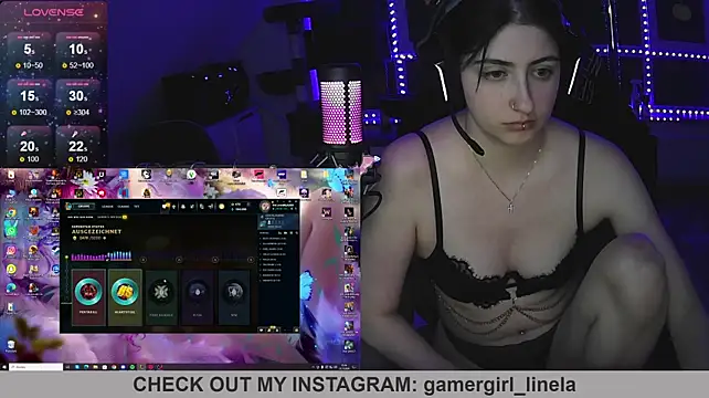 Gamergirl-Linela - LT Gets Shower Video
