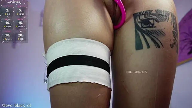 Bellablack27 - torso sex doll ride + clamps