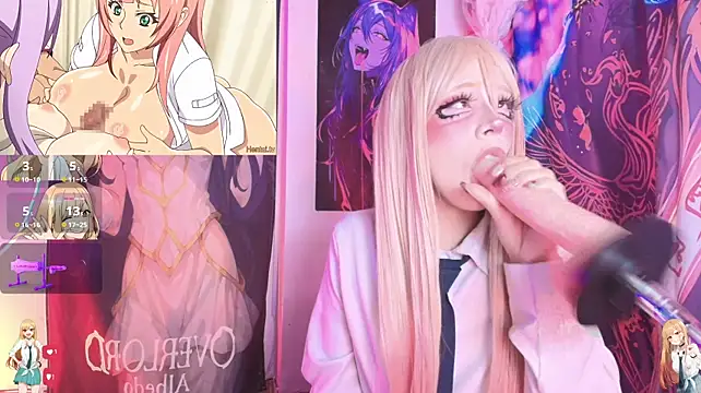 Hani_bun - oil+slap on Marin's tits 🥵