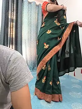 Sikha_Abhi - Boobs lick