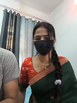 Sikha_Abhi - Boobs lick