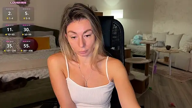 DannaEvan - naked tits tease with oil