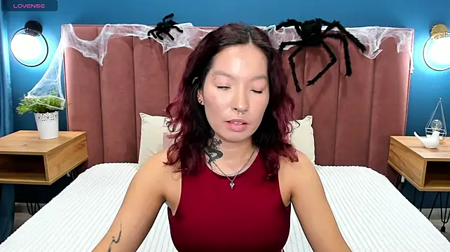 KimAsiann - slowly touch my nude tits+pinch nips