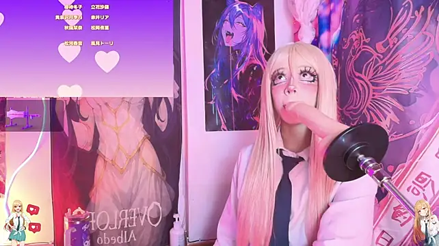 Hani_bun - spit+ahegao on Marin's tits 😻