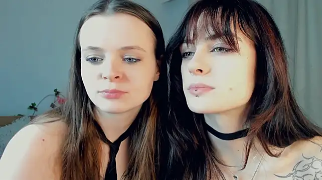 KrystalTrudel - suck each other boobies in 69 pose