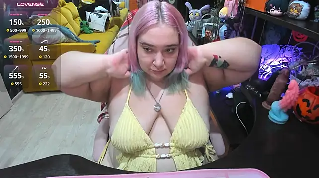 Softie_Sofy - Pussyfuck with black big toy~( •̀ ω •́ )