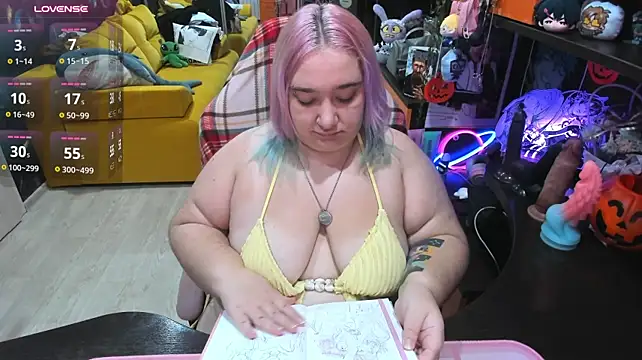 Softie_Sofy - Pussyfuck with black big toy~( •̀ ω •́ )