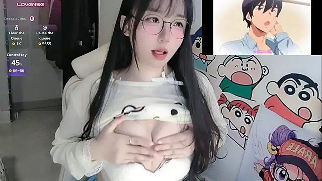 Angela-AMY - 你猜我爱抽烟还是爱喝酒？？？ 乳夹夹粉色大乳头