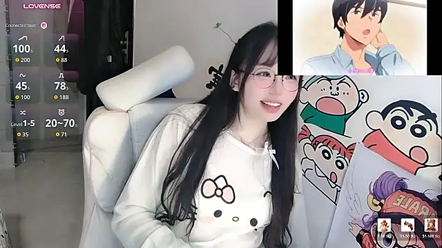 Angela-AMY - 你猜我爱抽烟还是爱喝酒？？？ 乳夹夹粉色大乳头