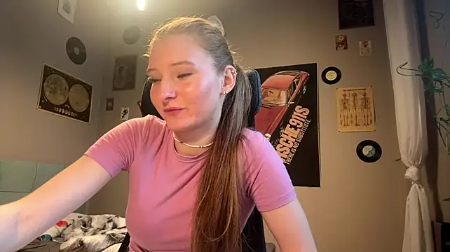 EllyCerry - play with nipples through top