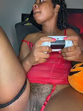 Ebony_Queeenx - Fuck pussy with toy+squirtx2