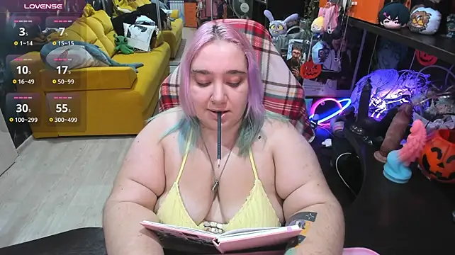 Softie_Sofy - Pussyfuck with black big toy~( •̀ ω •́ )