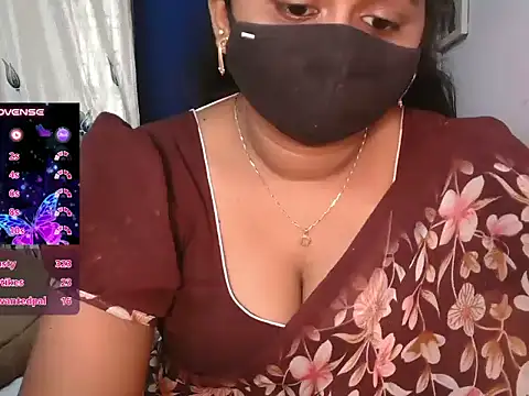 Pavani-Darling - ice on boobs in 5 mins
