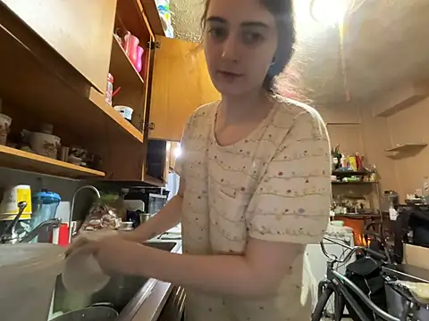 Snowbunnycake_131 - Pink/blue dildo in pussy group show 60tk