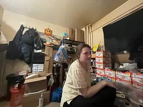 Snowbunnycake_131 - Pink/blue dildo in pussy group show 60tk