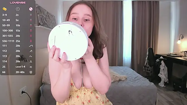 Teasemelisa - v-shape spread to play with panties