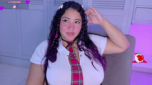 Mafe_flor - fuck my bigboobs with crem