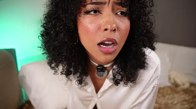 OSHUN_ - showing tits + ahegao + saliva