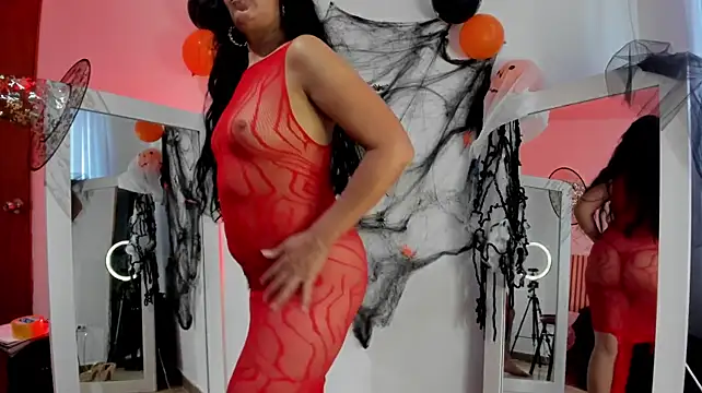 AnnaArela - sensual dance with a bare back