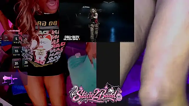 Stacie_Badd - Sloppy top and pussy show w/ machine