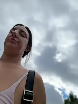 Sweetsirenn - neighborhood walk in slutty outfit