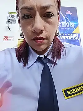 Katia-1 - My female companion grabs my tits.