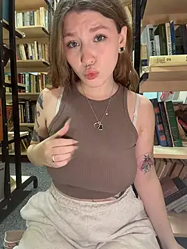 _NotYourSlut_ - Spy naked tasty boobs under top 😋📚