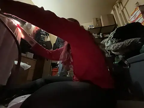 Snowbunnycake_131 - Pink/blue dildo in pussy group show 60tk