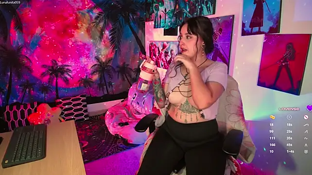 Emma_luna59 - Striptease,Oil show ! Ice on my body