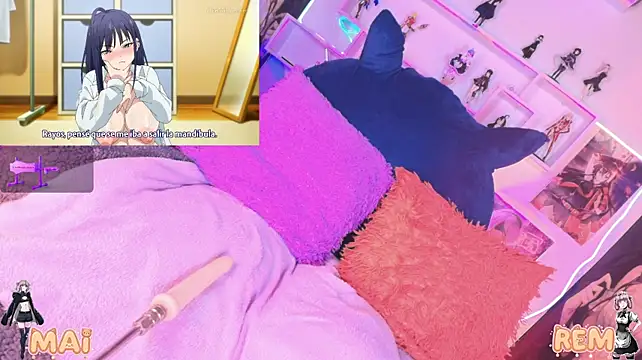 Mai-- - spit+ahegao on tits 😻