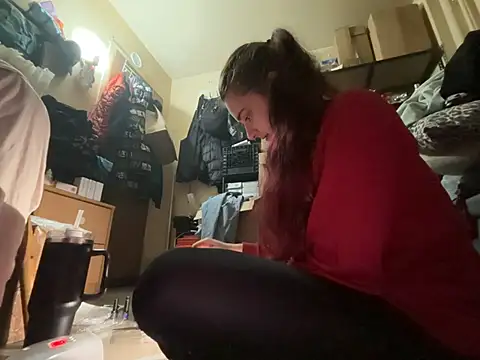 Snowbunnycake_131 - Pink/blue dildo in pussy group show 60tk