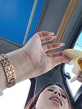 AuroraSky-69 - Taking off my panties on the bus