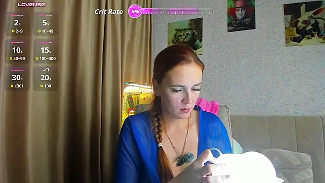 Marie_in_Wonderland - 10 minutes dildo and lovens show