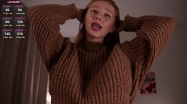 AdritVance - take off skirt + ice on ass