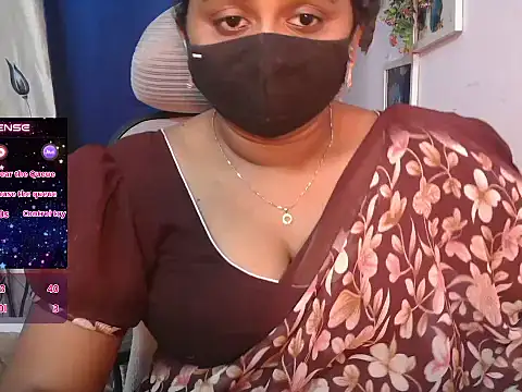Pavani-Darling - ice on boobs in 5 mins