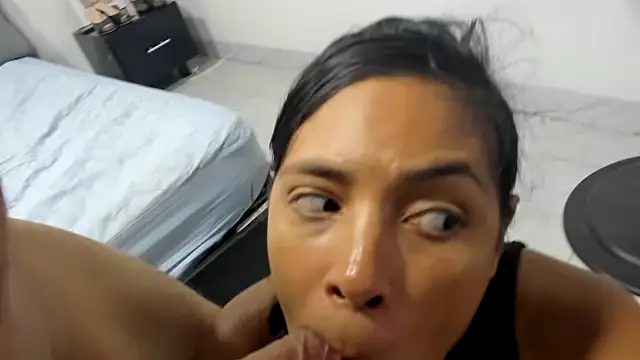 Horny_lndian_woman_ - cum face horny