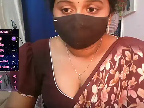 Pavani-Darling - ice on boobs in 5 mins